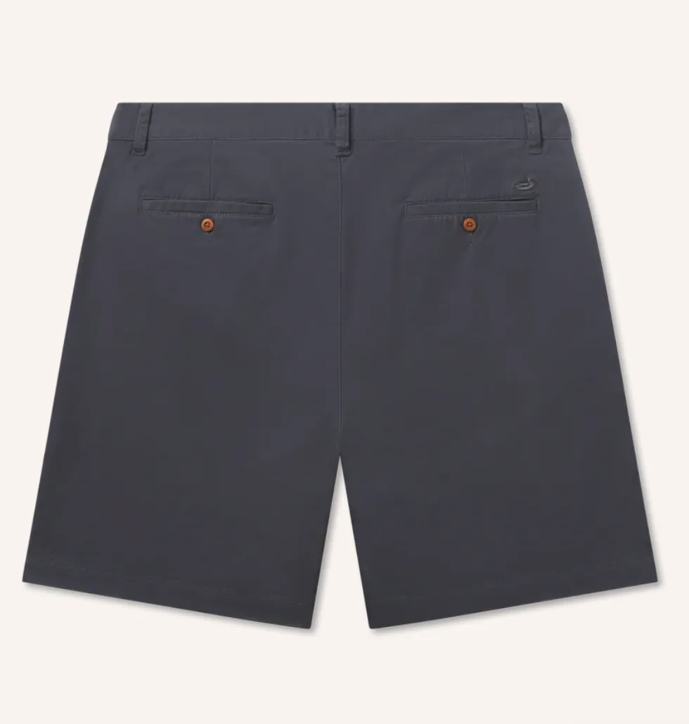 6" Regatta Stretch Short Washed Navy