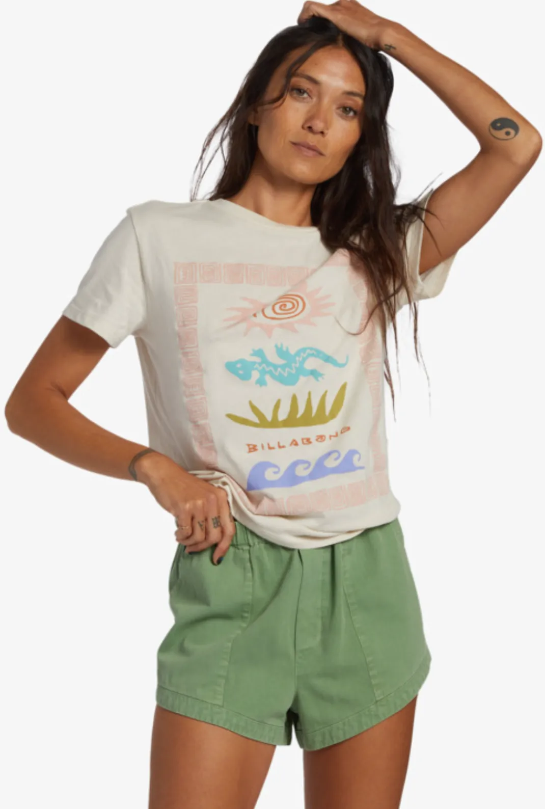 A/Div Safari Shorts- Cloud Forest