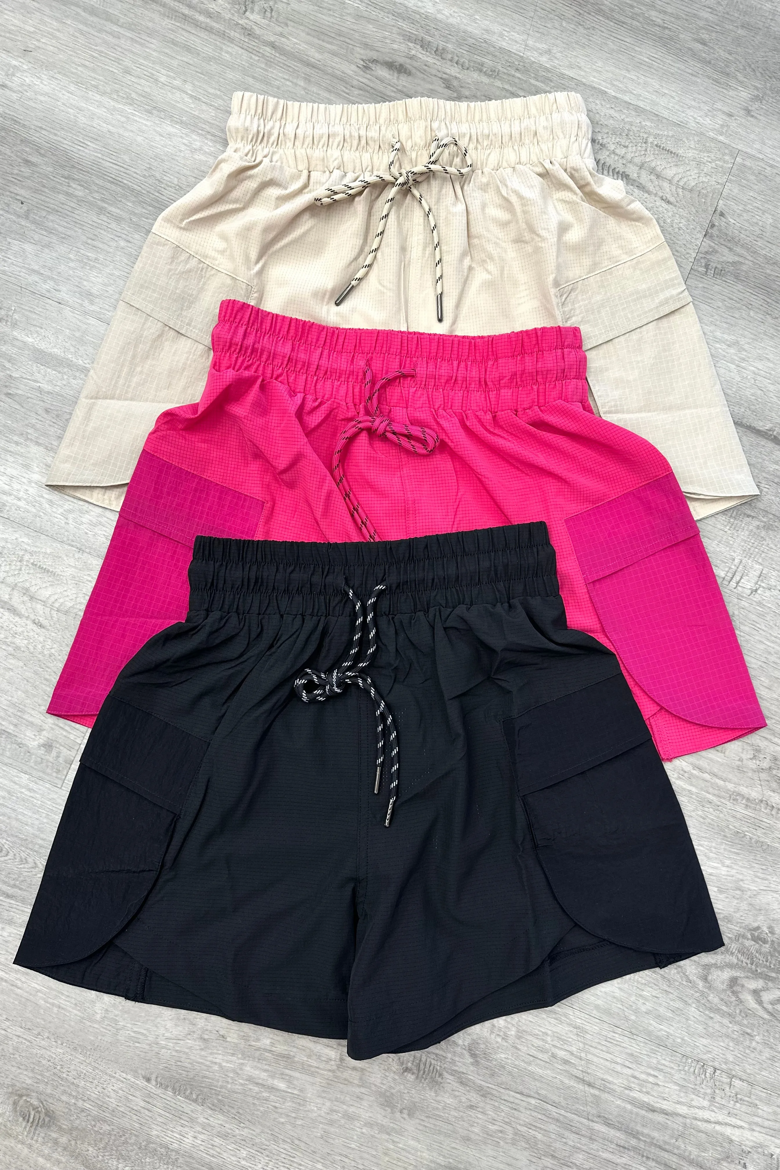 ATHENA Athletic Shorts  (Multiple Colors)