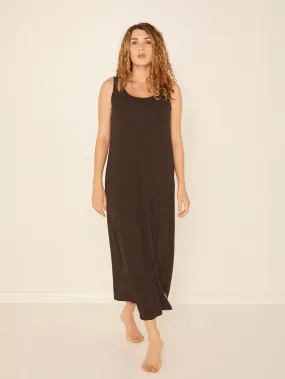 Bamboo Maxi Dress - Cocoa