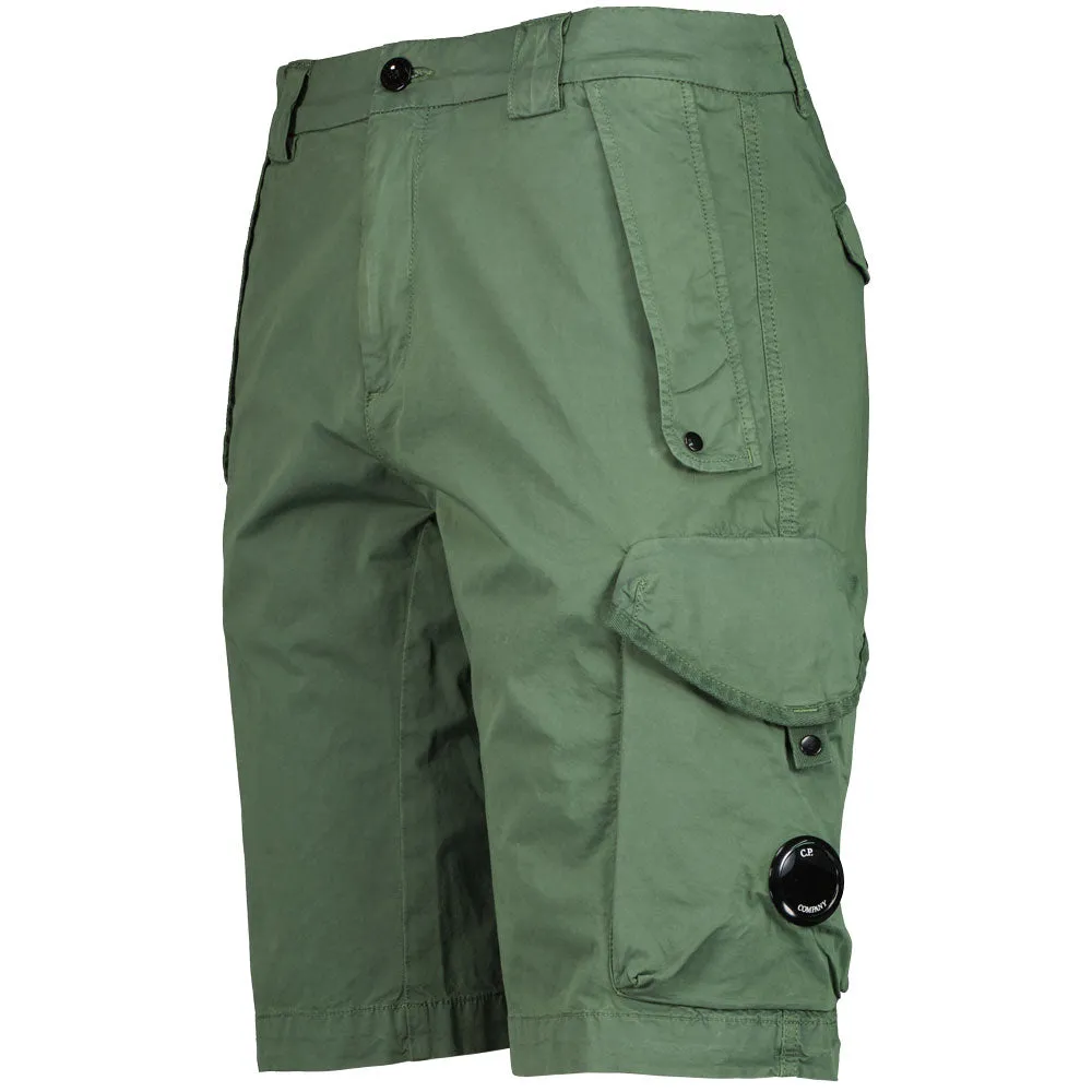 C.P. Stretch Twill Lens Cargo Shorts