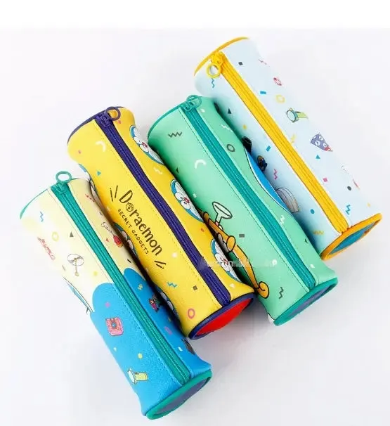 Doraemon Cylinder Pencil Case