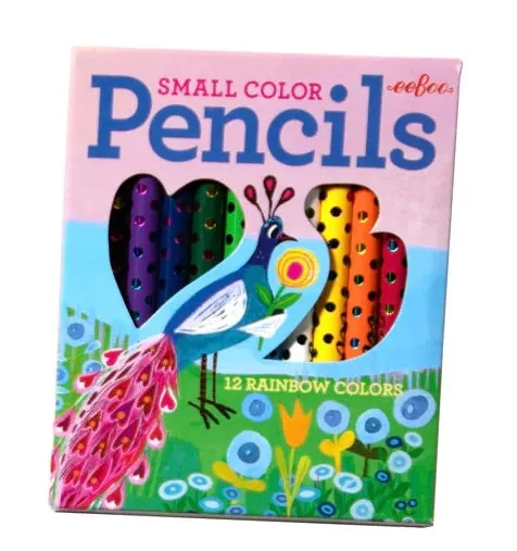 eeBoo Valentine Rainbow Pencils