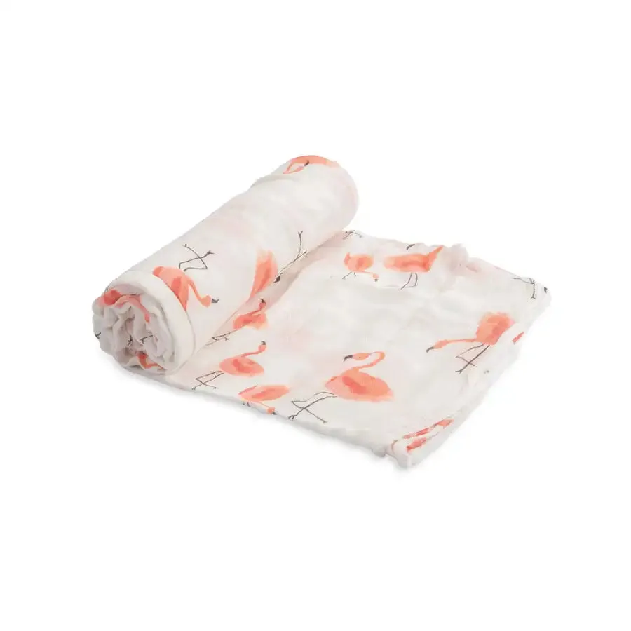 Little Unicorn Single BAMBOO Deluxe Muslin Swaddle