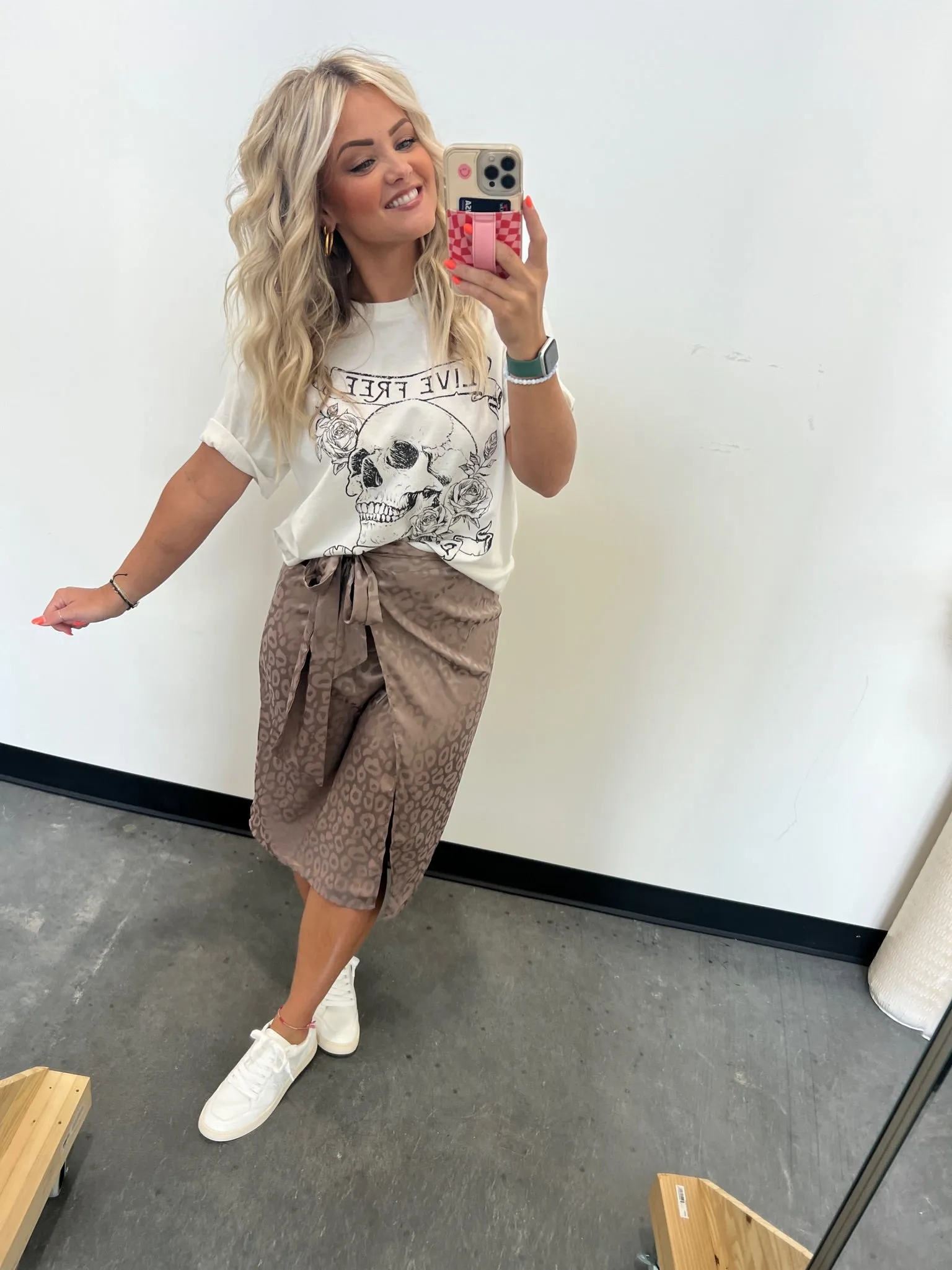Never Too Late Wrap Skirt - FINAL SALE in
