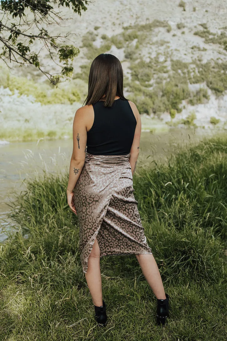 Never Too Late Wrap Skirt - FINAL SALE in