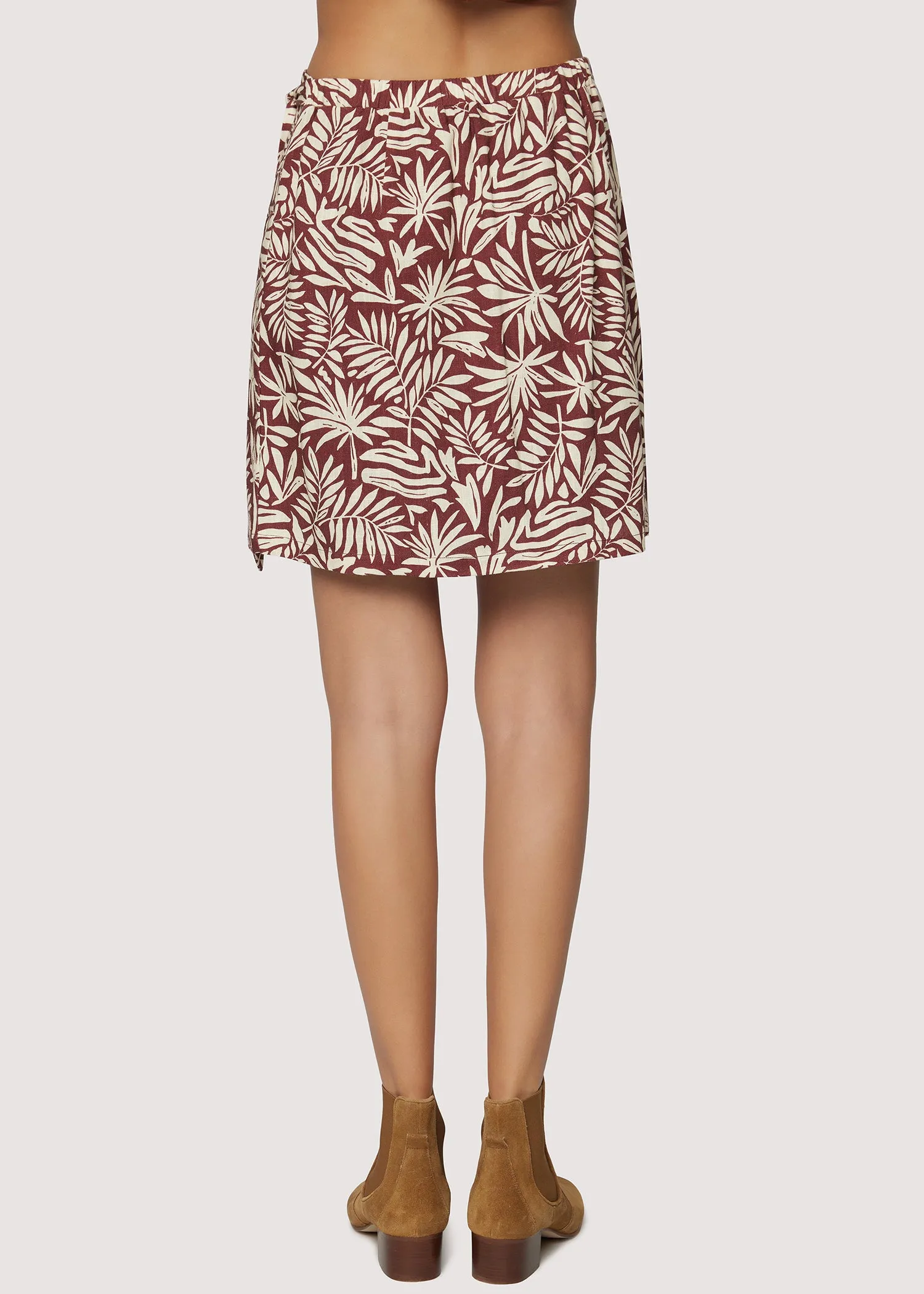 Palm Oasis Mini Skirt
