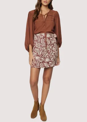 Palm Oasis Mini Skirt