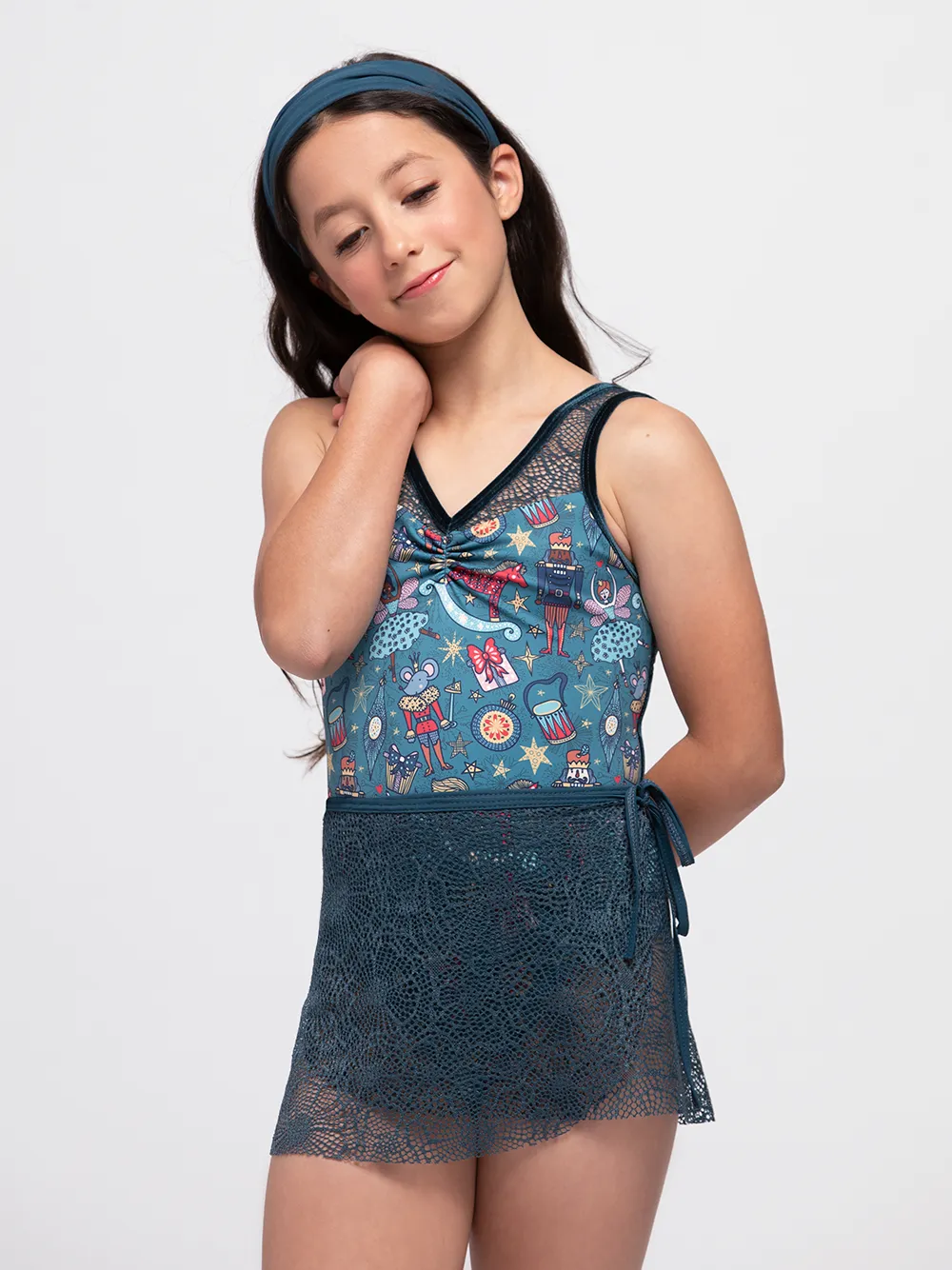 Vienna Short Wrap Skirt Kids
