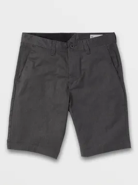 Volcom Frickin Modern Stretch Shorts - Charcoal