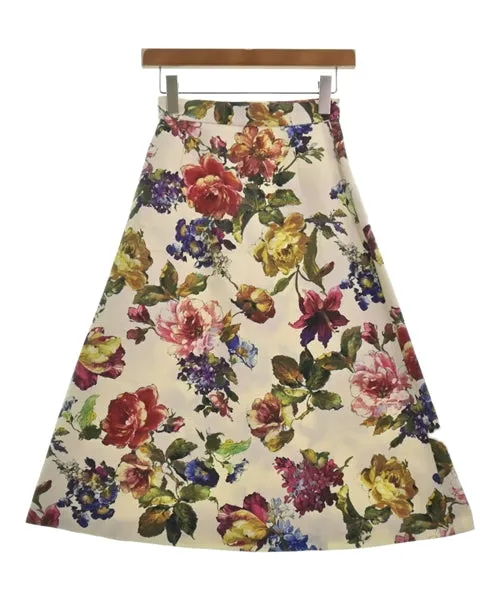 WHITE Long/Maxi length skirts