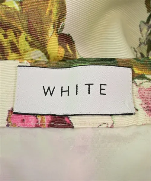 WHITE Long/Maxi length skirts