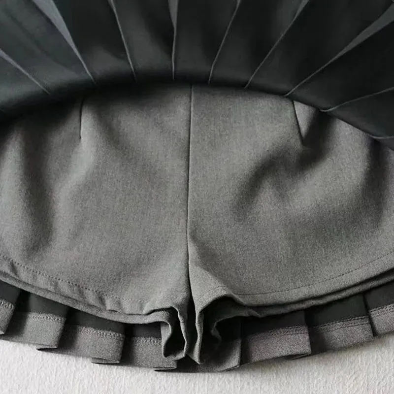 Zoki Sexy Women Pleated Skirts