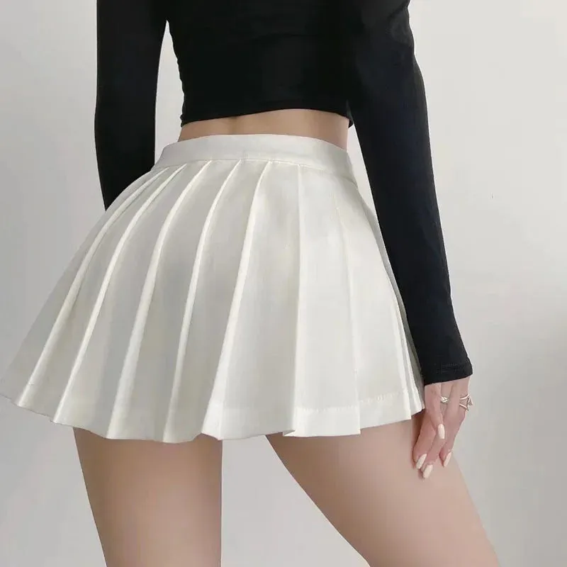 Zoki Sexy Women Pleated Skirts