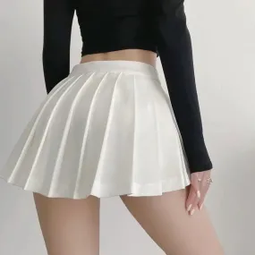 Zoki Sexy Women Pleated Skirts