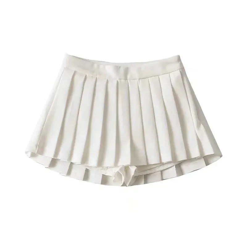 Zoki Sexy Women Pleated Skirts