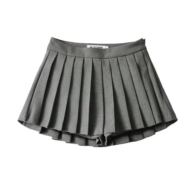 Zoki Sexy Women Pleated Skirts
